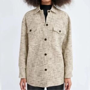 Aritizia Babaton Joan Jacket size 1 tweed